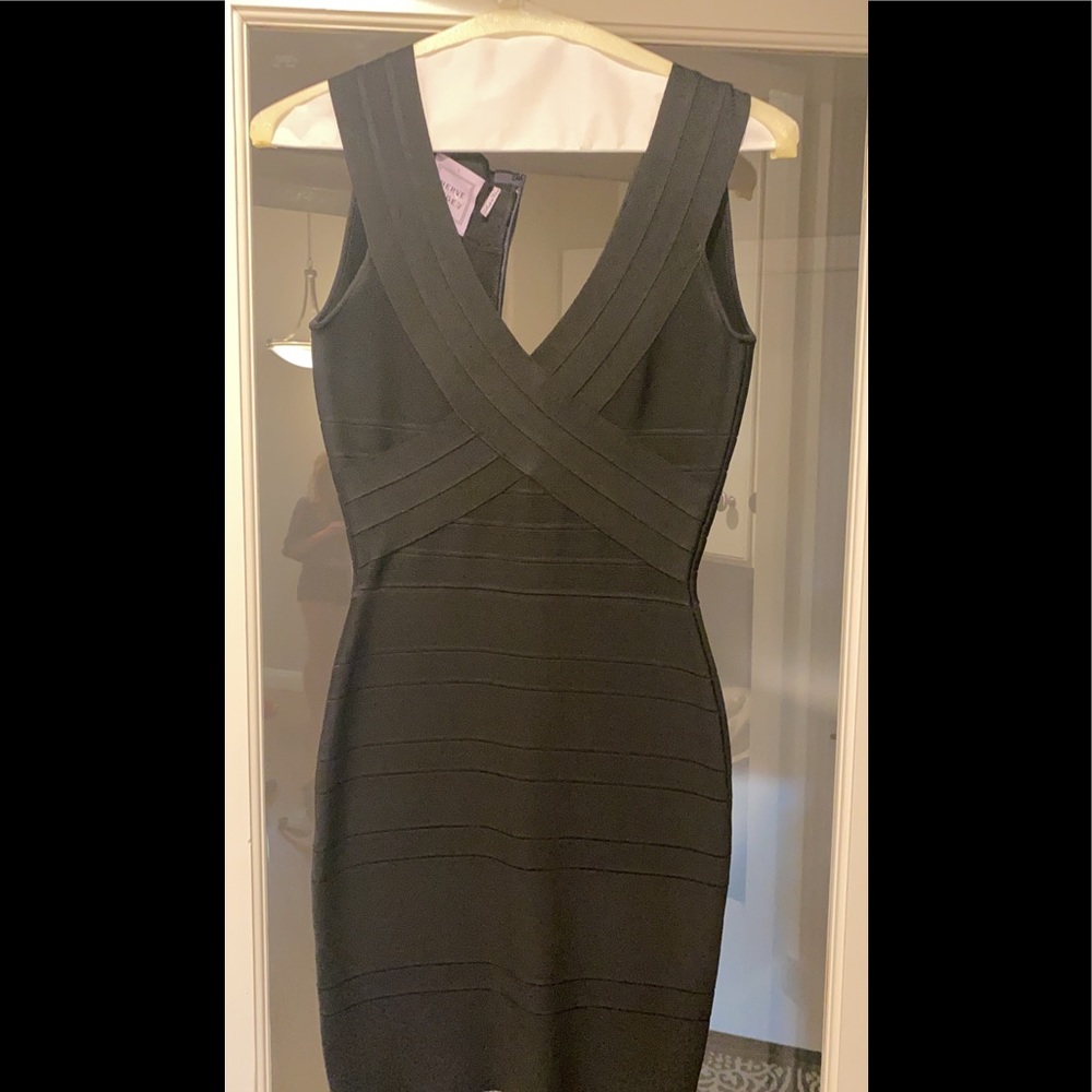 Herve Leger bandage dress